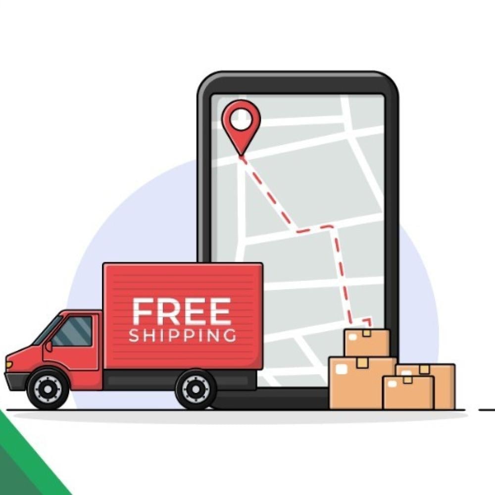 Free delivery service from online supermarket store