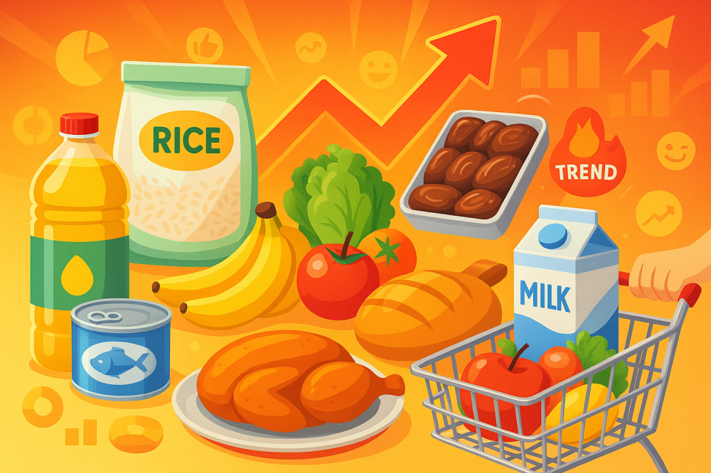 Top-selling food products in Saudi Arabia | A comprehensive report on the most sought-after goods and food items