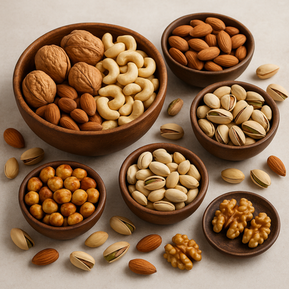 The best types of nuts for dieting and increasing energy - and how to choose the right type?
