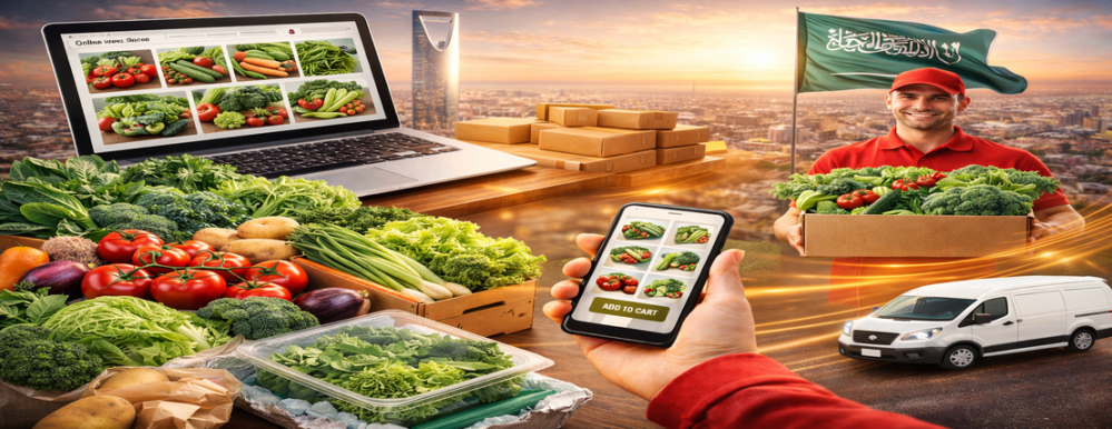 شراء الخضروات الطازجة أون لاين | أفضل جودة وتوصيل سريع في السعودية
