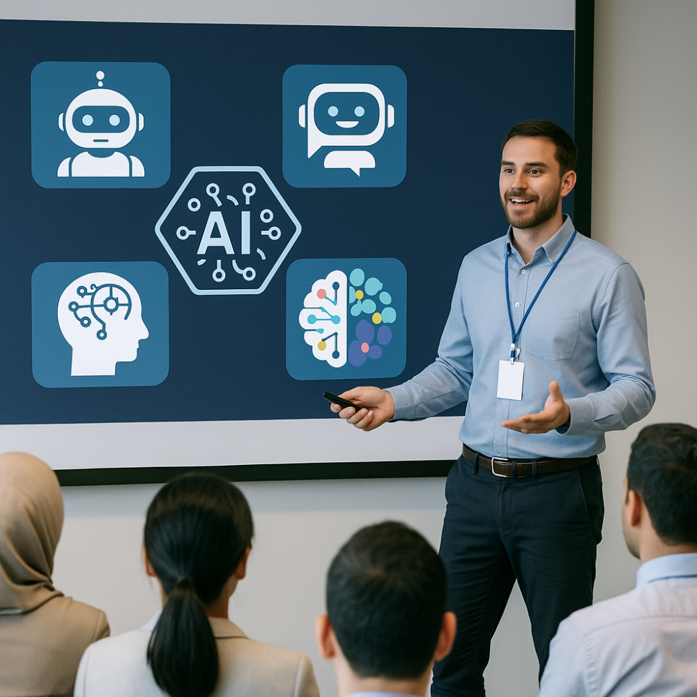 أفضل تطبيقات الذكاء الاصطناعي 2025-2026 - حلول ذكية للتعليم والتسويق