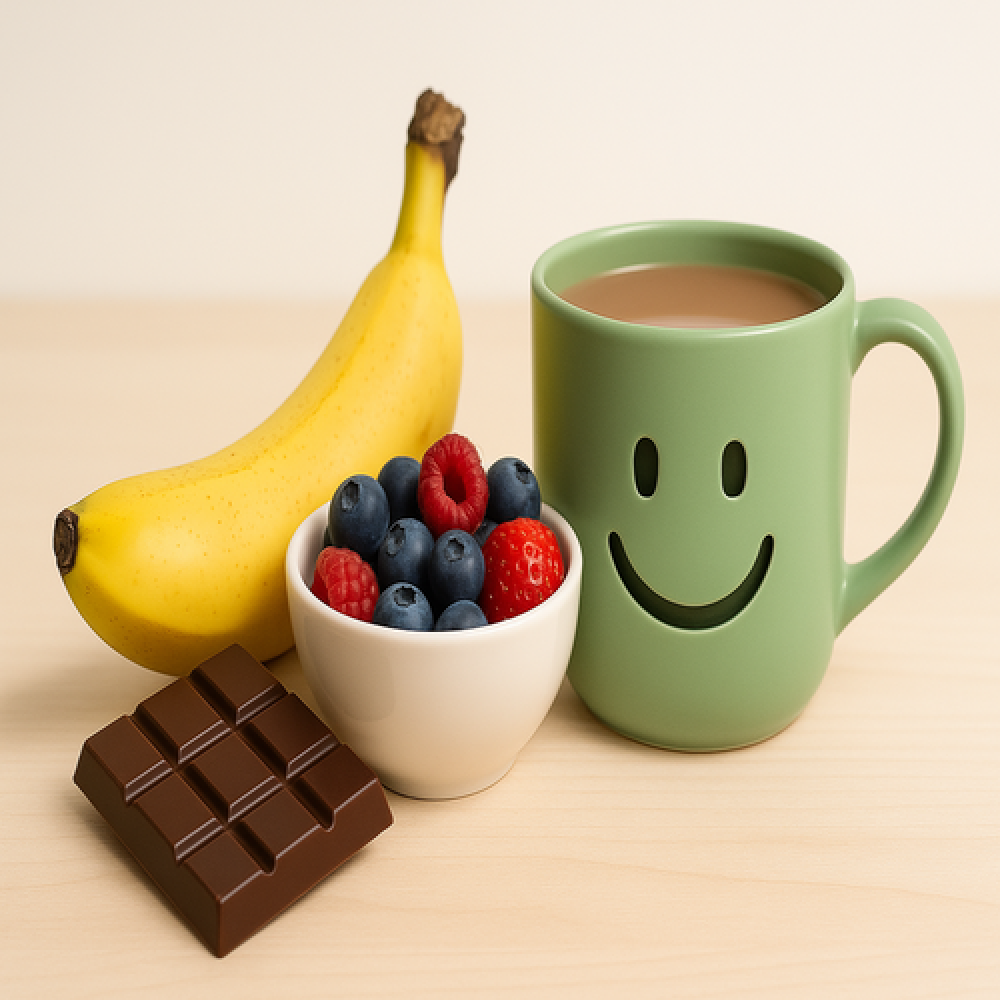 أطعمة تحسن المزاج وترفع المعنويات - أطعمة تقلل التوتر