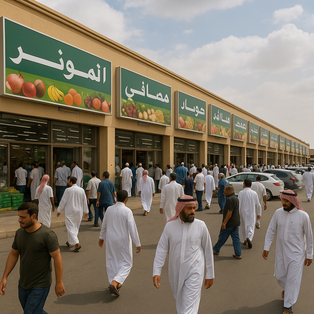Al-Halqa Market in Medina: The first destination for wholesale shopping