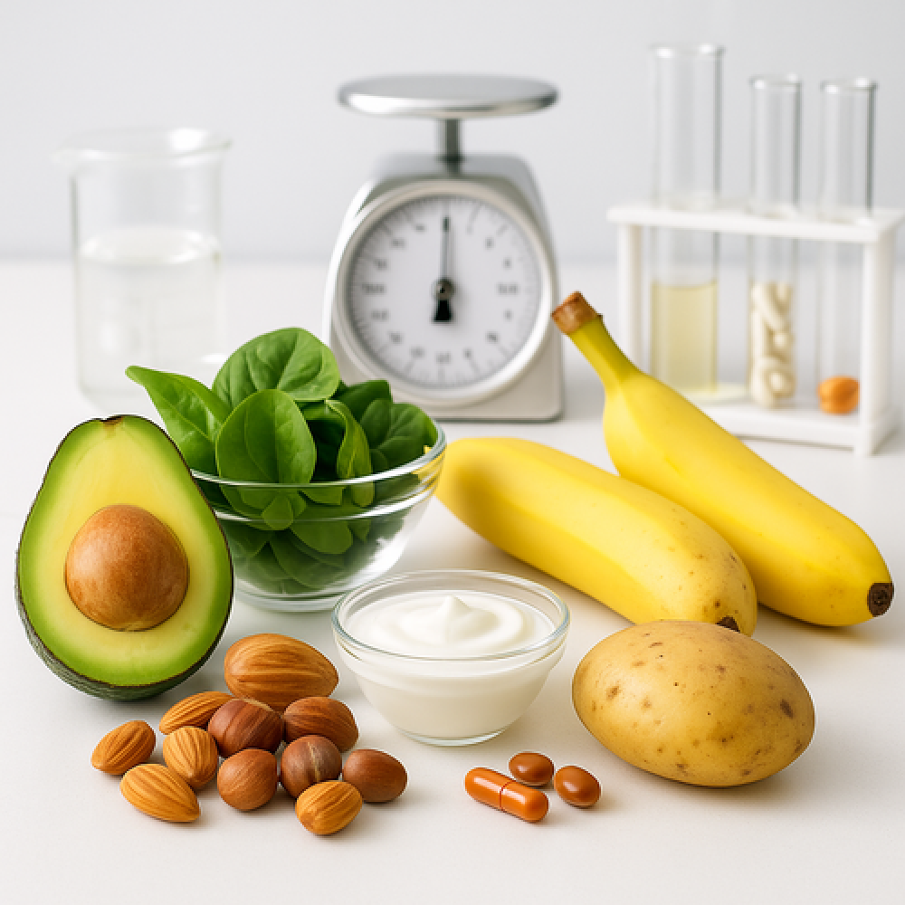 مصادر البوتاسيوم في الغذاء - كيف ارفع نسبة البوتاسيوم في جسمي