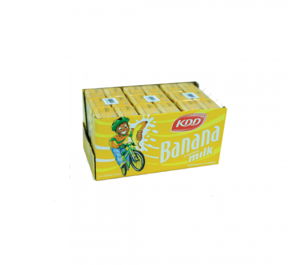 KDD banana flavored milk 180 ml Dubai Fridge Food Store