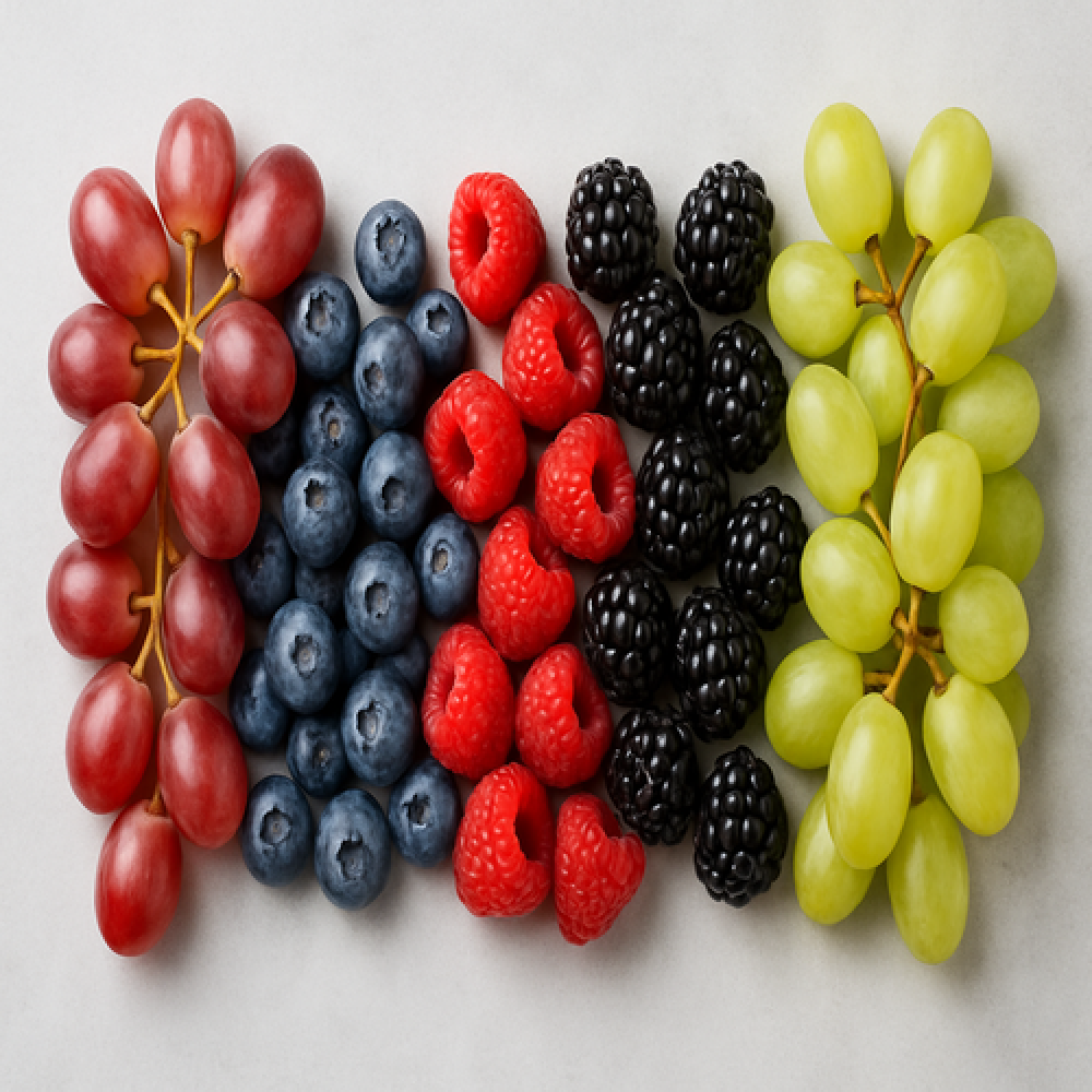 فوائد التوت - فوائد العنب - فواءد التوت الاسود والاحمر