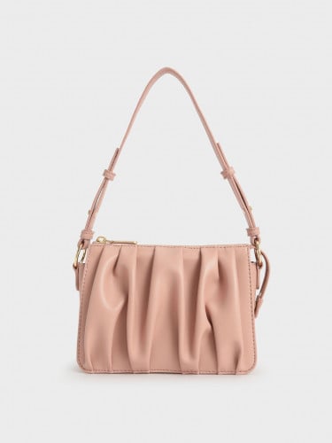 حقيبة تشارلز آند كيث- صغيرة (زهري)