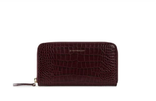 محفظة ستراثبيري - عنابي