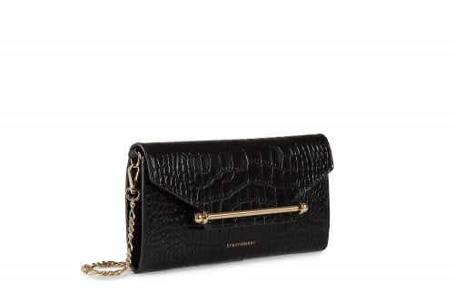 محفظة ستراثبيري - أسود