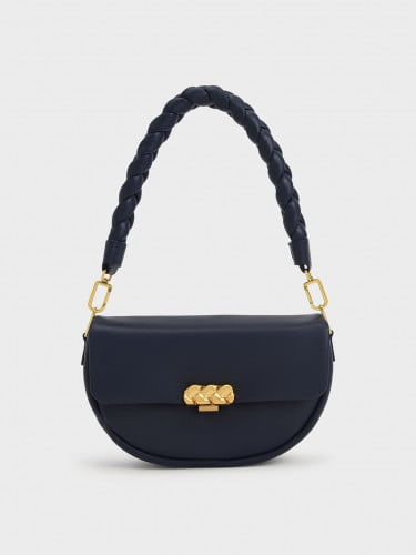 حقيبة تشارلز آند كيث - وسط - كحلي 2201244