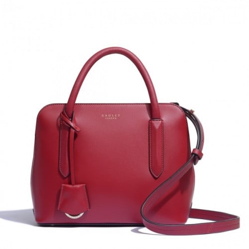 حقيبة رادلي لندن -صغيرة (وردي محمر)