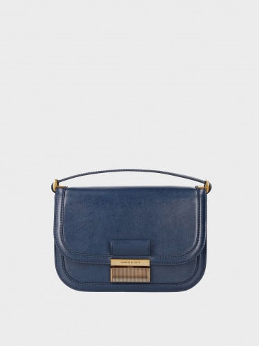 حقيبة تشارلز آند كيث - صغيرة (كحلي داكن)