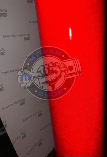 تجليد احمر عاكس 3M