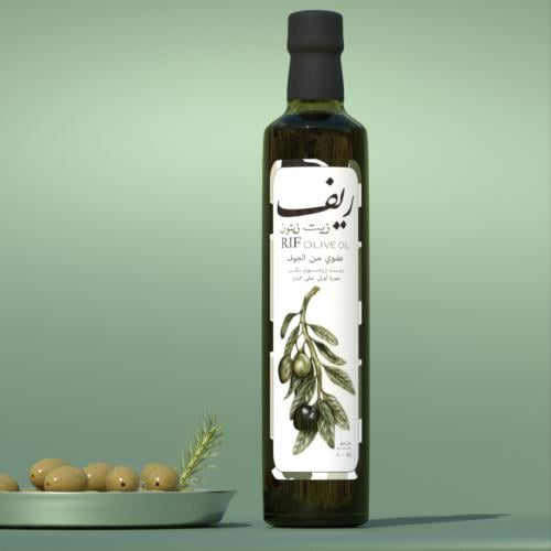 زيت زيتون بكر عصرة أولى على البارد-500 مل