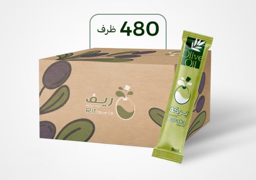 متبقي زيت زيتون مع بكر 480 ظرف