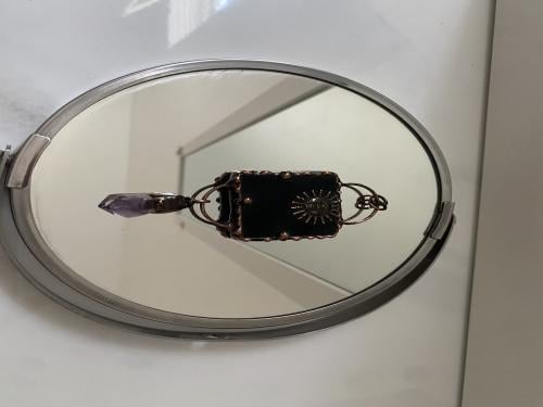 Black agate necklace