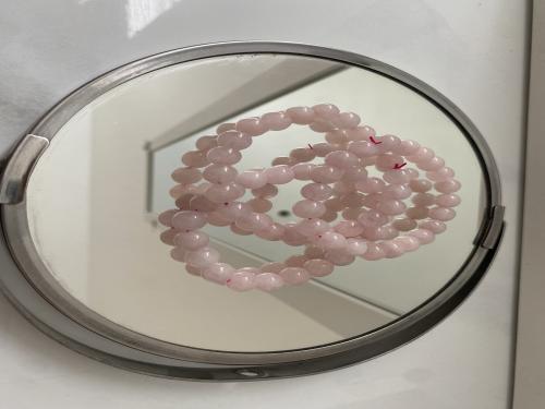 Rose quartz bracelet