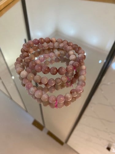 kunzite bracelet