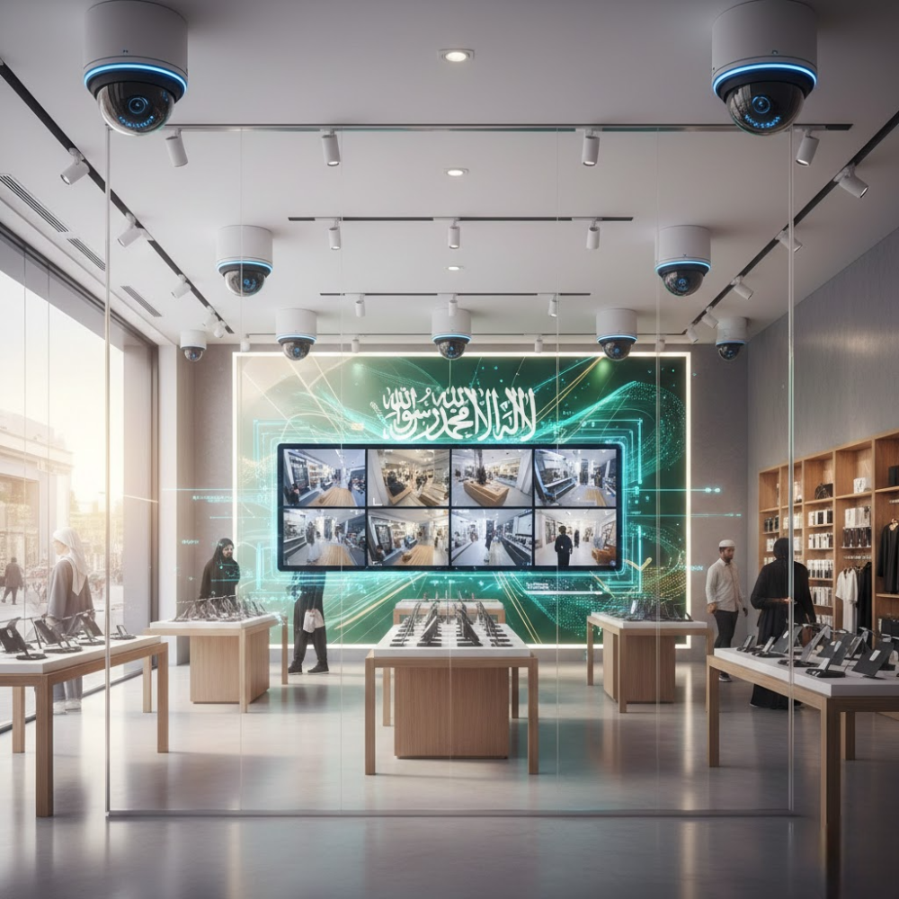 كاميرات مراقبة محلات تجارية