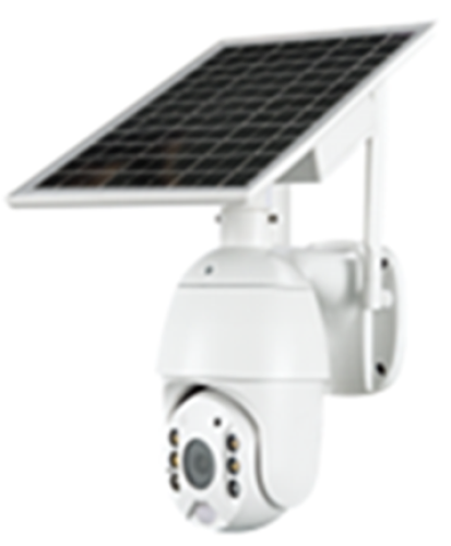 كاميرا متحركة تعمل بالطاقة الشمسية وشريحة بيانات