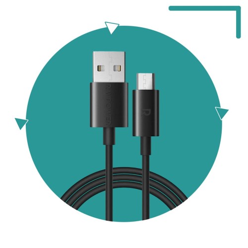 RAVPOWER سلك USB-A TO Micro