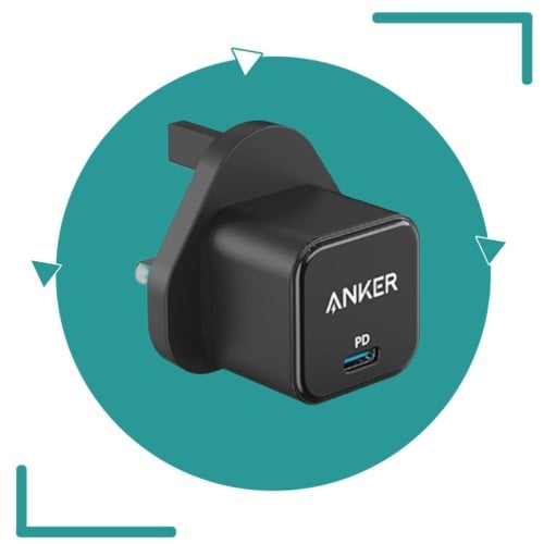 ANKER راس مخرج 1 TYPC-C يدعم الشحن السريع