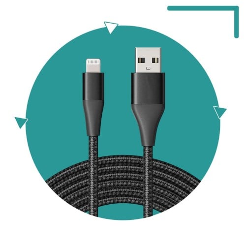 RAVPOWER سلك USB TO LIGHTENING