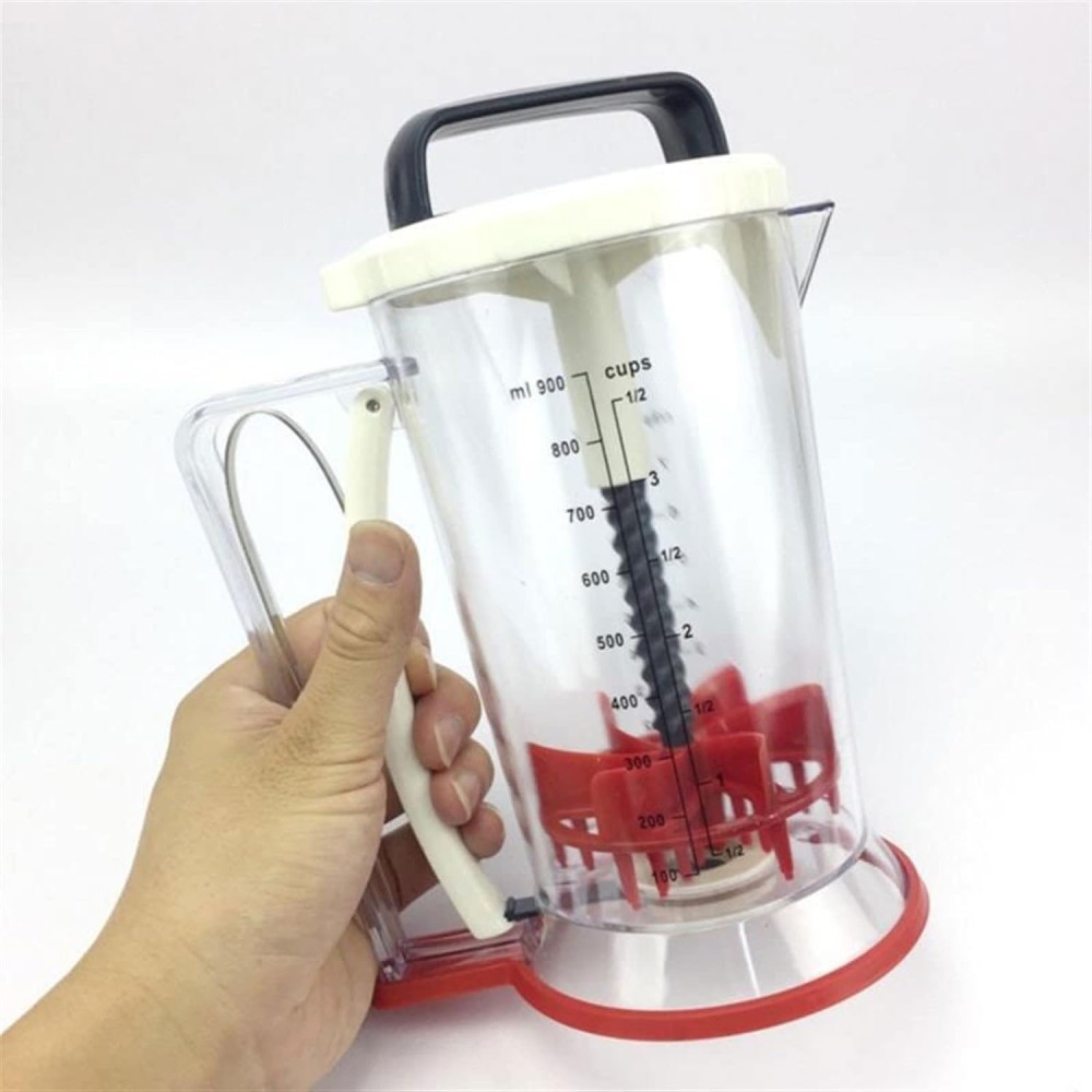 موزع وخلاط عجينة البانكيك، خلاط للكعك والفطائر والبسكويت والوافل