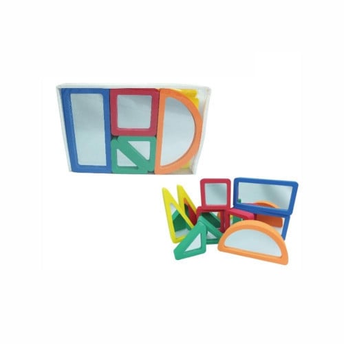 أشكال هندسية بمرآيا 10 قطع