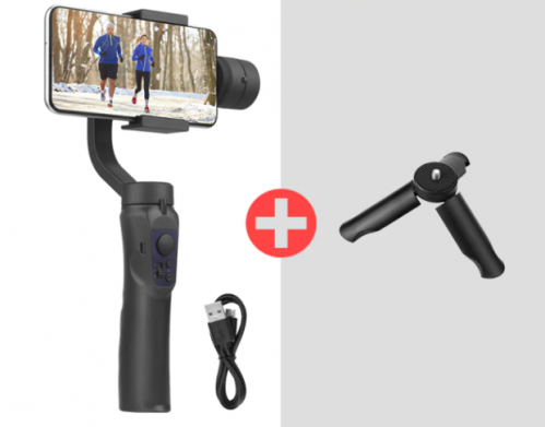 مانع الاهتزاز للموبايل من شركة اكسنن مع تريبود  Handheld gimbal