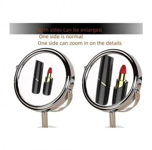 مرآة مكياج شكل دائري Round shape makeup mirror