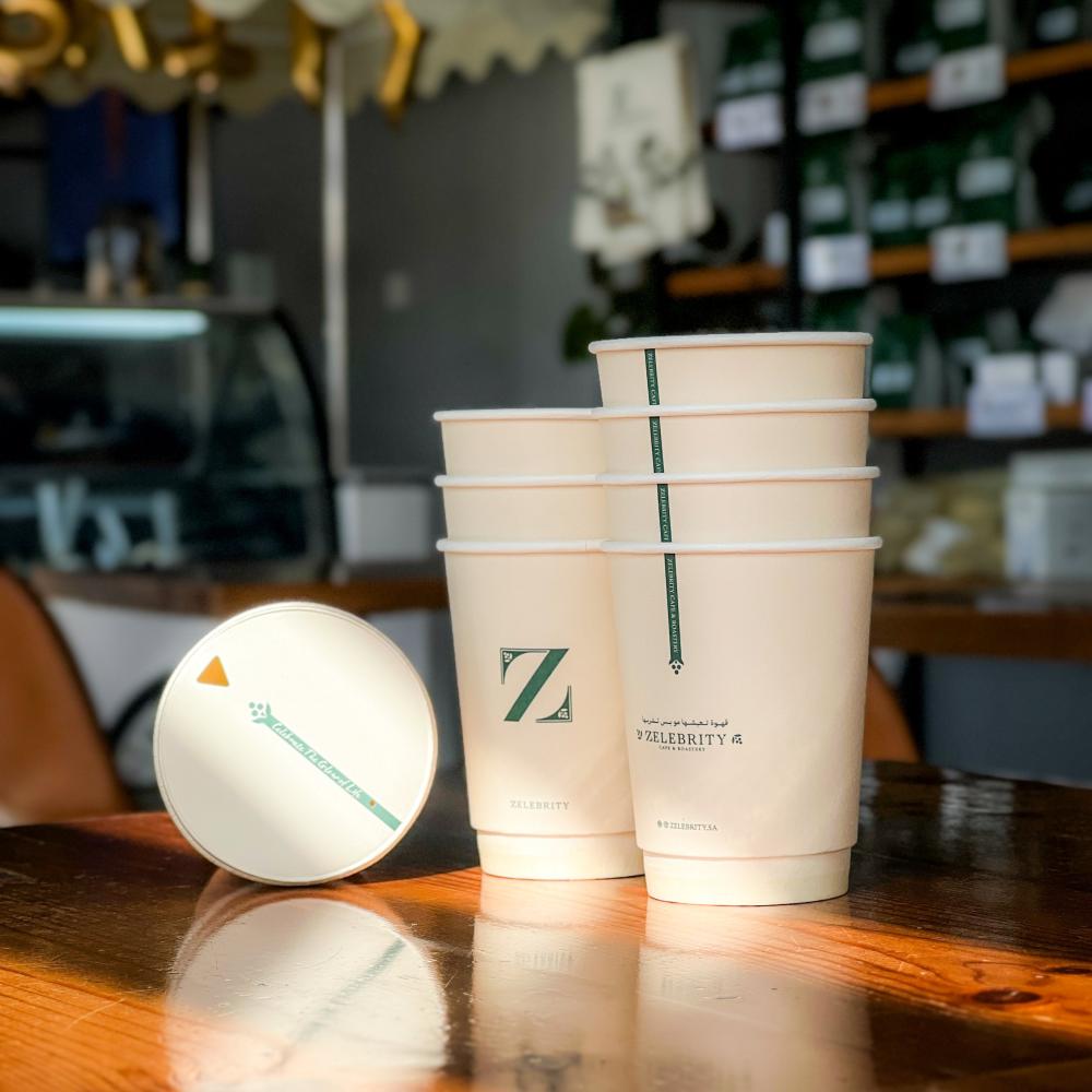 اكواب ZELEBRITY الورقية 350 مل