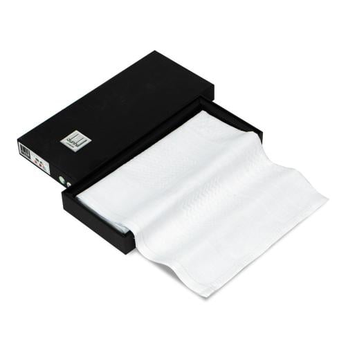 شماغ دنهل أبيض انجليزي قطن 100%مقاس 55الاكثر مبيعآ من دنهل