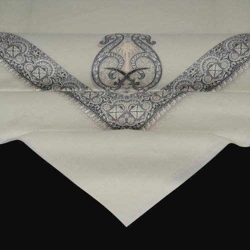 شال باشمينا ملكي صوف كشميري 100%