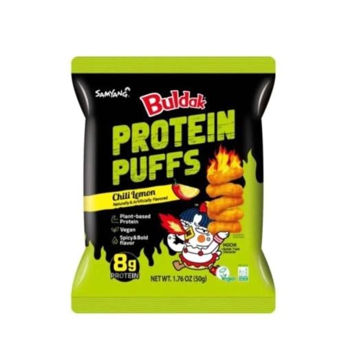 بولداك منتفخات البروتين النباتي الشطة والليمون (50g)