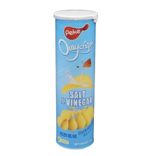 رقائق البطاطس نكهة الملح والخل 130g