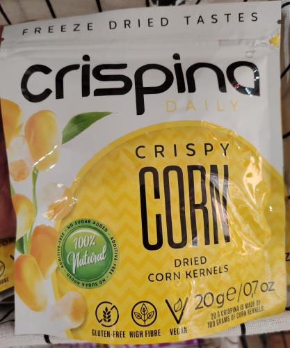 فواكة مجففة بالتبريد ذرة