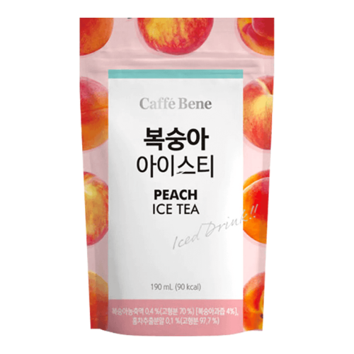 مشروب شاي مثلج بنكهة الخوخ (190ml)