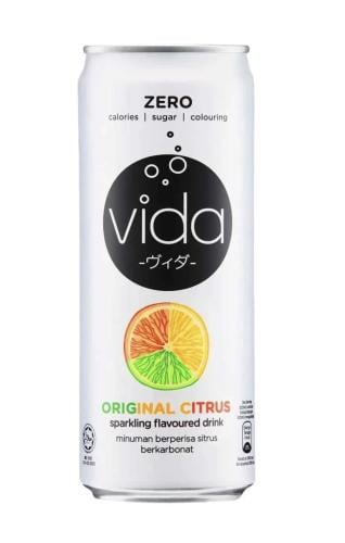مشروب فيدا نكهة الحمضيات الماليزي 325ml