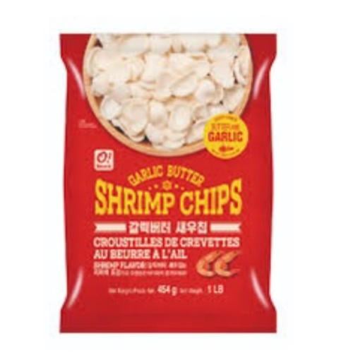 رقائق الروبيان العملاق بالزبدة والثوم (454g)