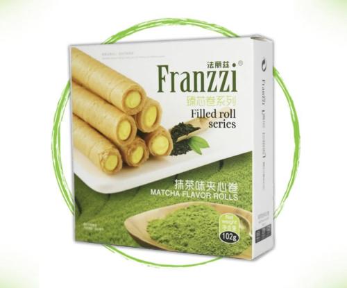ويفر رول بنكهة الماتشا من فرنزي
