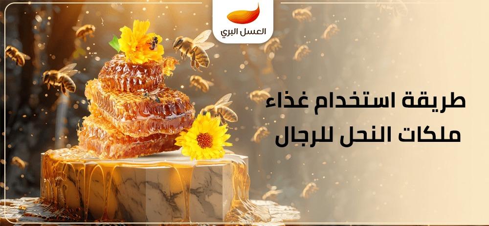 طريقة استخدام غذاء ملكات النحل للرجال