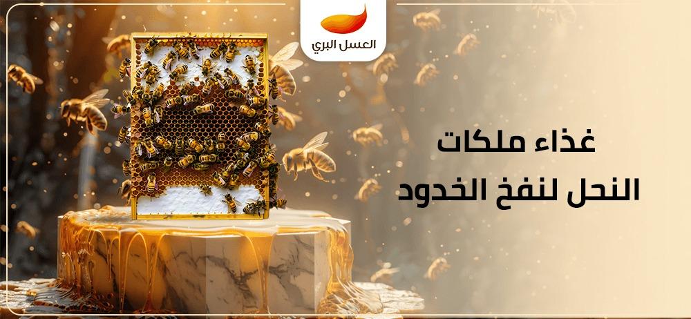 غذاء ملكات النحل لنفخ الخدود