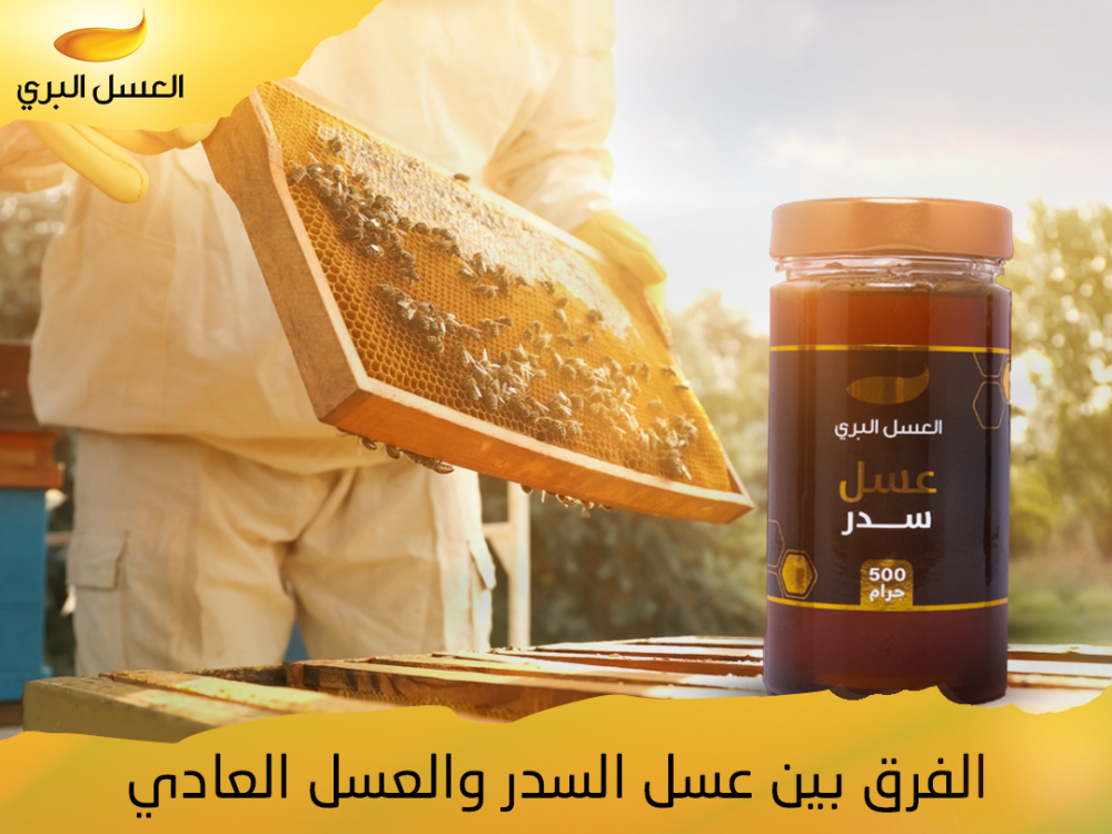 الفرق بين عسل السدر والعسل العادي