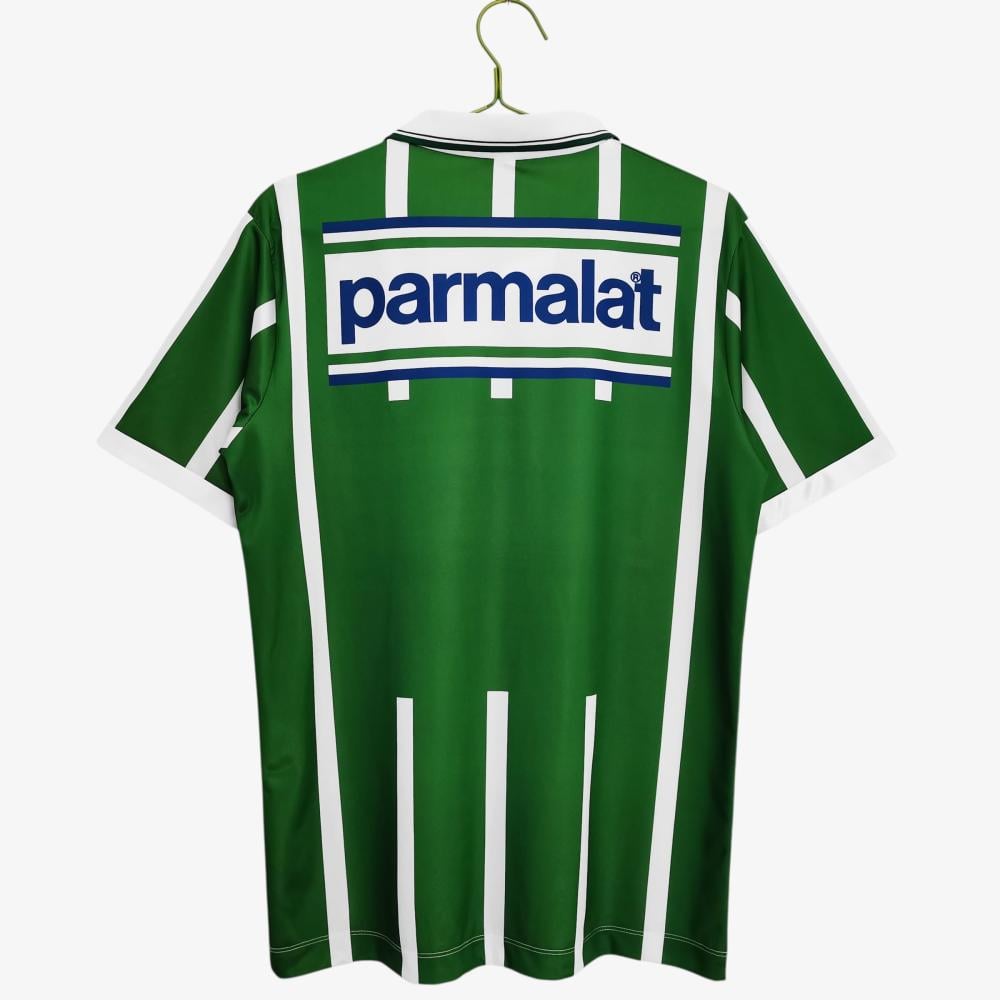 Palmeiras Retro Home Shirt – Parmalat Sponsor - Greatness Store