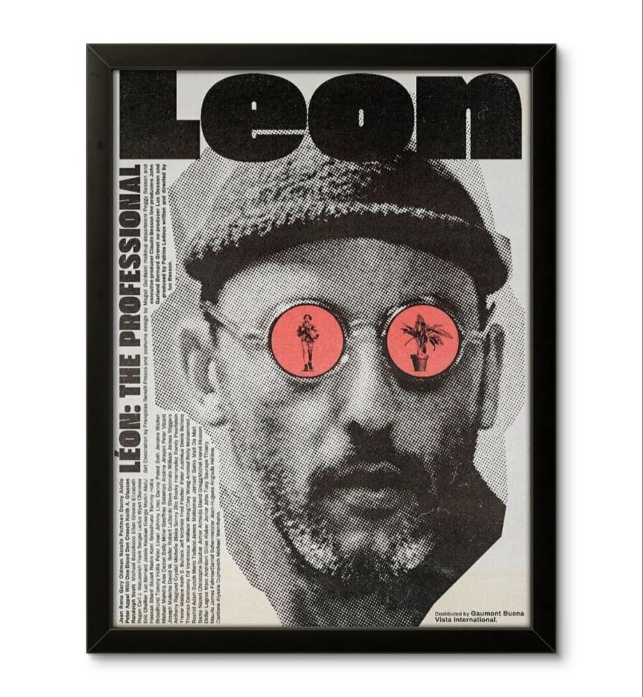 Léon The Professional Framed Poster - Greatness Store - Greatness