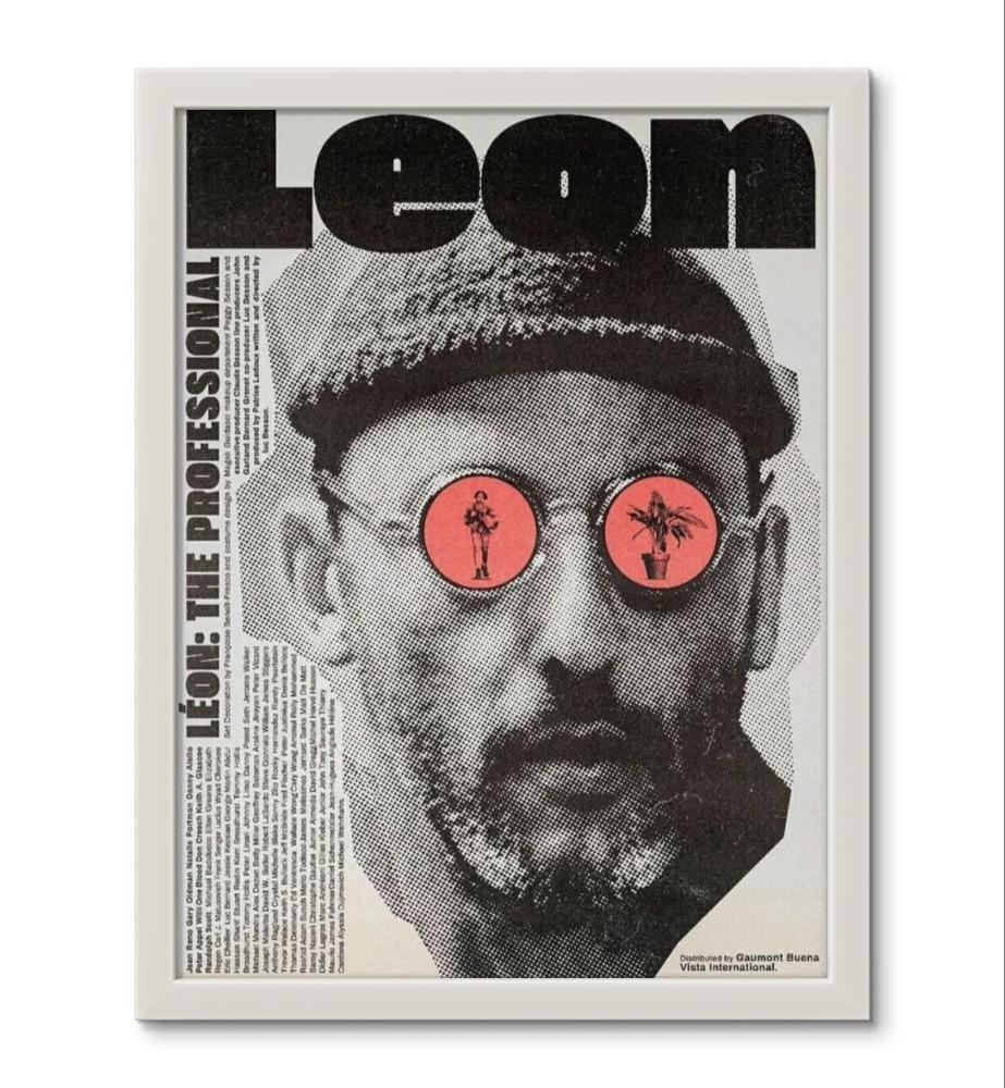 Léon The Professional Framed Poster - Greatness Store - Greatness ..., حجم الصورة 923x1000
