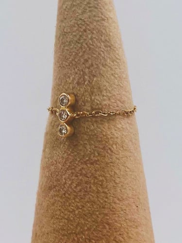 Three Diamonds Ring