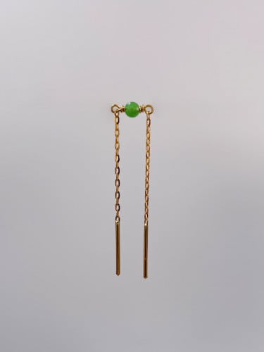 Mid Ruby Zoisite-Go your Own Way Earring