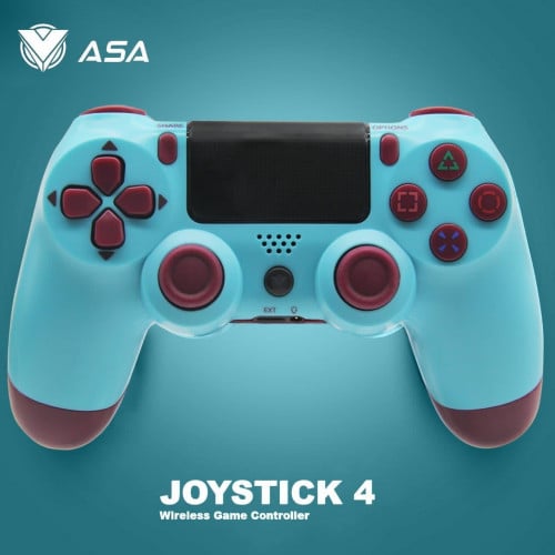 جهاز تحكم بلايستيشن 4 لا سلكي تركواز ASA ps4 dualshock wireless controller